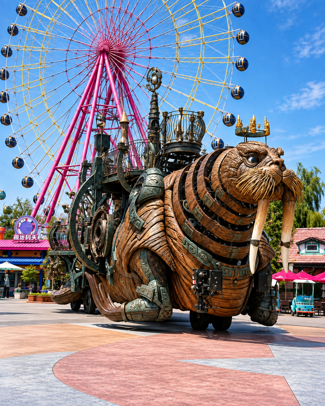 Mechanical Walrus Attraction — cover